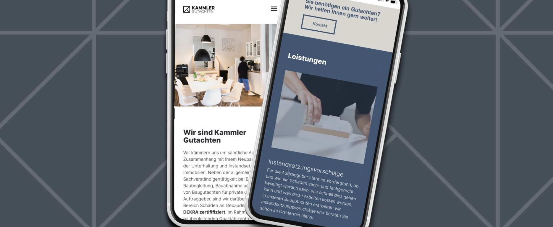 Jung&Billig - 31 • Werbeagentur Referenz Kammler+Partner: Website nach dem Relaunch
