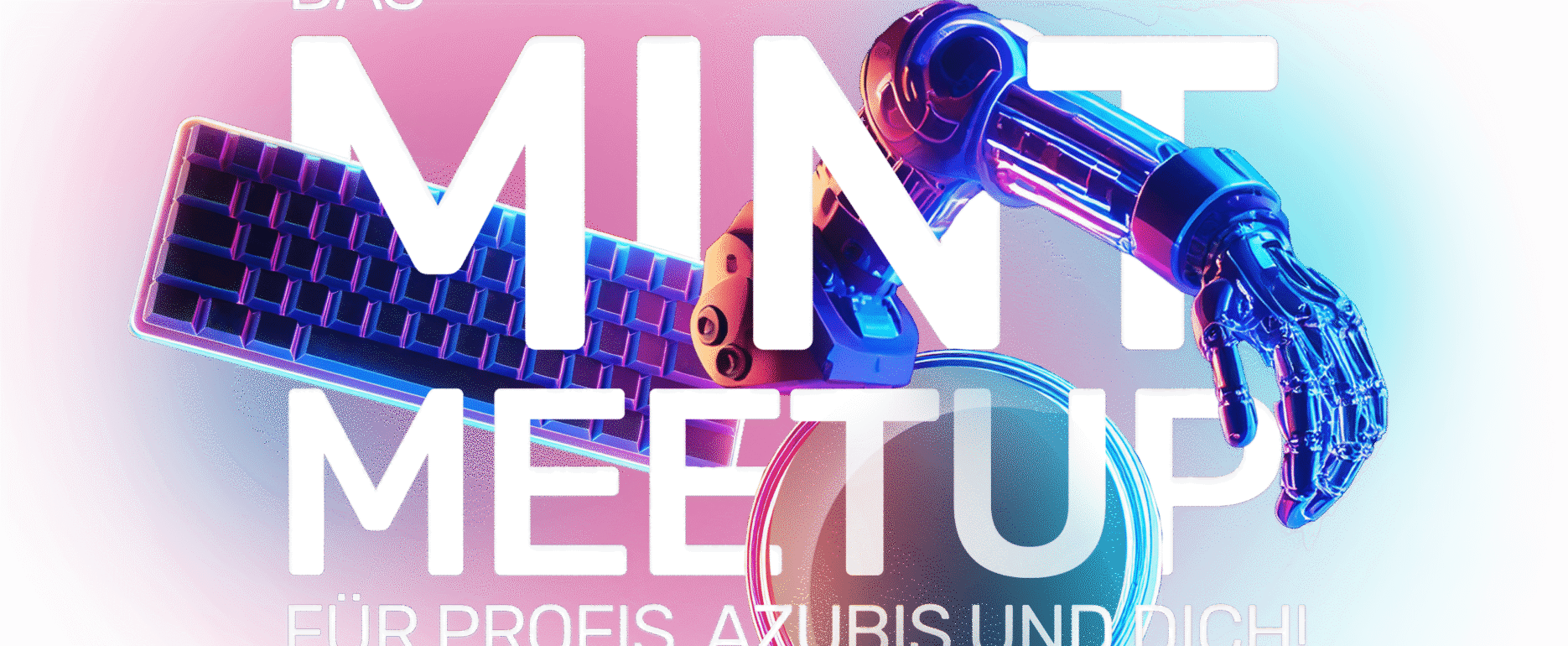 Jung&Billig - 22 • Werbeagentur Keyvisual „Das MINT Meetup“ der Azubi Vibes Convention